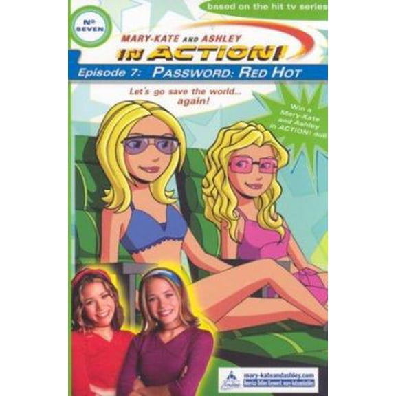 Pre-Owned Password: Red Hot (Mary-Kate and Ashley in Action #7) (Paperback) 0060093080 9780060093082