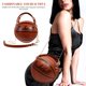 thumbnail image 5 of 1pc Bolso de mano con cadena con forma de baloncesto de moda Bolso bandolera de moda, 5 of 6