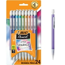 BIC Xtra Sparkle Mechanical Pencil, 0.7 mm, 24 Count