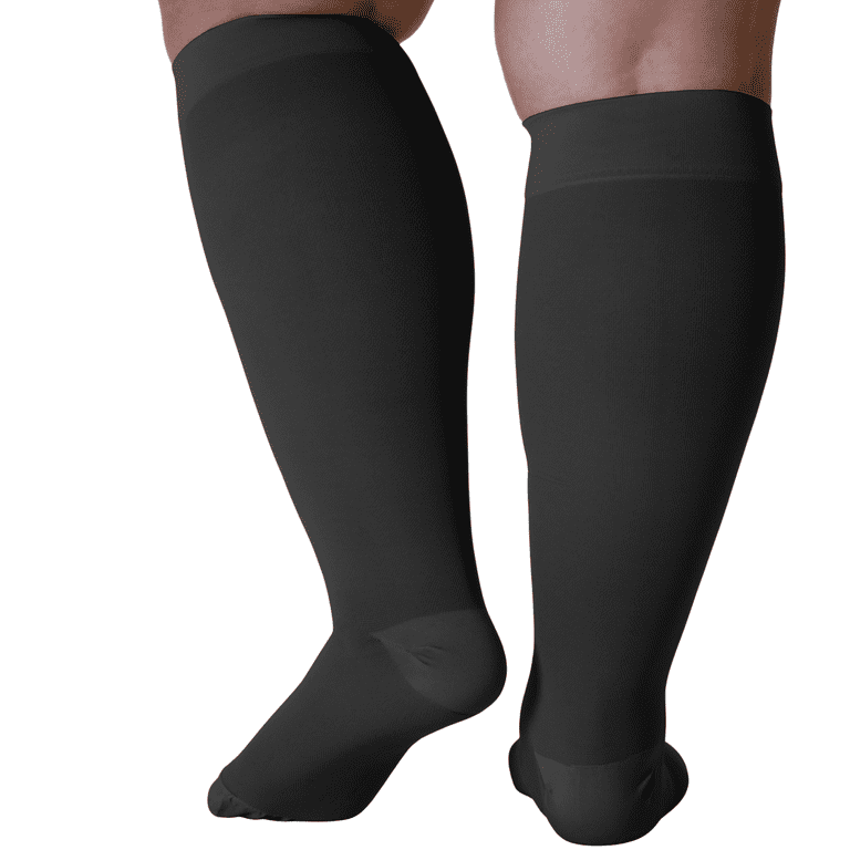 Plus Size Compression Stockings for Women and Men 20-30mmHg - Hot