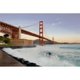 thumbnail image 3 of Blaustein, Alan 14x11 Black Modern Framed Museum Art Print Titled - Golden Gate Bridge at Dawn, 3 of 5