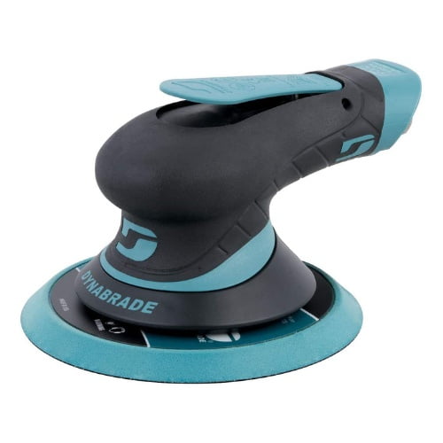 Dynabrade Air Random Orbital Sander,0.3 HP,Pad 6" X61V