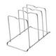 thumbnail image 5 of Organizador de tapas de ollas y sartenes, multiusos, reutilizable plata, 5 of 9