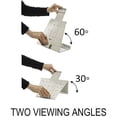 thumbnail image 5 of DURABLE Desk Reference System With Display Sleeves - 10 Panels - 2 Sheet[s]/panel - Letter Size - 60 Degree Viewing Angle - Polypropylene, Metal - 6 / Each - Gray, 5 of 7
