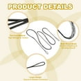 thumbnail image 3 of Uxcell 62.99" Archery Bow String Replacement 12 Strands for Recurve Longbow Black, 3 of 6