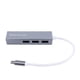 thumbnail image 3 of Adaptador Hub USB-C Batauro 3 x USB3.0 1 x LAN 1000M Gris, 3 of 3
