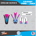 thumbnail image 4 of Kalair GFX Graphics Kit for Yamaha YZ450F (2010-2013) Dream Series, 4 of 5