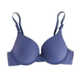 thumbnail image 3 of AHTJRT Women's Full Coverage Bras Supportive Comfy Soft Bralettes Wtih Adjustable Straps Racerbacks Seamless Tshirt Bra Blue L, 3 of 6