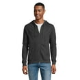 thumbnail image 2 of SOLS Mens Stone Zip Up Plain Hoodie, 2 of 5