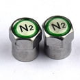 thumbnail image 4 of Almencla 2x 4 Pieces N2 Valve Caps Tire Valve Caps - 2 Pcs, 4 of 8