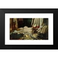 thumbnail image 2 of Franciszek Żmurko 18x12 Black Modern Framed Museum Art Print Titled - By Order of Padishah - Odalisque (1881), 2 of 5
