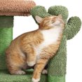 DNGZJAO Cactus Cat Tree 42in Cat Tower Indoor Multi Level Condo