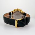 thumbnail image 3 of Alfred Sung Dual Time Black dial Black strap Men's watch, 3 of 4