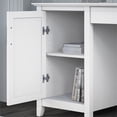 thumbnail image 4 of Bush Furniture Key West 54W Computer Desk with Mobile File Cabinet and Bookcase, 4 of 7