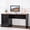 Black, variant on Haooyeah Office Computer Desk with 3 Drawers, Built-in Power Outlet, USB & Type-C Fast Charging, Wooden Writing Desk for Home Office,Blue