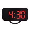 thumbnail image 4 of Réveil Électronique, Horloge Miroir Numérique Dimmable LED Horloge Numérique Miroir Réveil Sortie Haute Intensité, 4 of 8