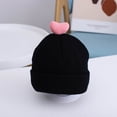 thumbnail image 4 of Dsseng Autumn Winter Baby Hat With Ear Warm Knitted Kids Girl Boy Beanie Cap Solid Color Crochet Children Toddler Kid Bonnet Hat, 4 of 5