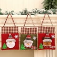 thumbnail image 6 of vnanda Christmas Party Favors Christmas Candy Gift Bag Festive Drawstring Pouch for Treats Goodies Perfect for Parties Gifts Christmas Candy Bag, 6 of 8