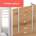 thumbnail image 3 of Juego de Colgador de Espejo Ajustable con Acolchado Protector de 14.5 Pulgadas para Puerta, 3 of 9