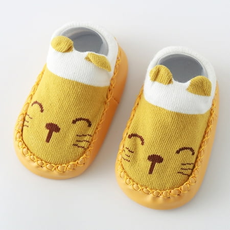 

Toyella Baby toddler floor socks Yellow 14cm