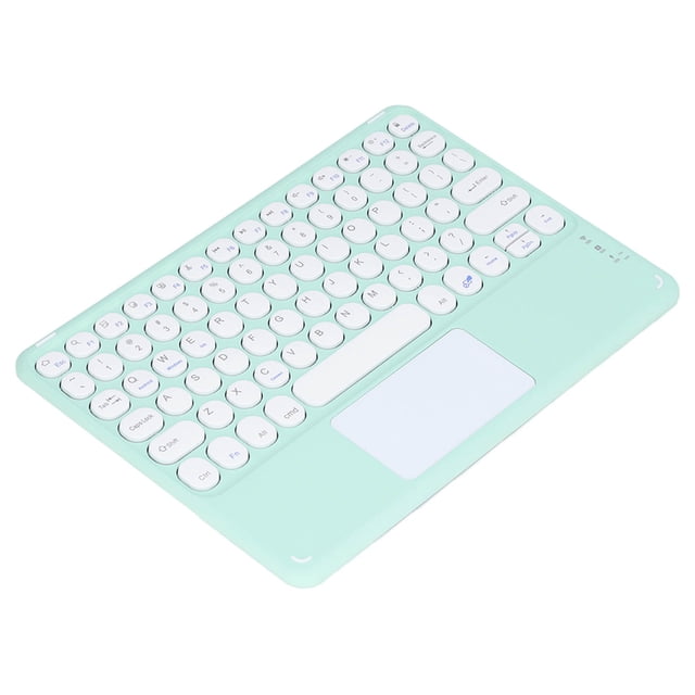 Laptop Touch Wireless Keyboard Round Keycaps Ergonomic Design Ultra Thin Smart Touch Wireless Keyboard for Tablets Laptops