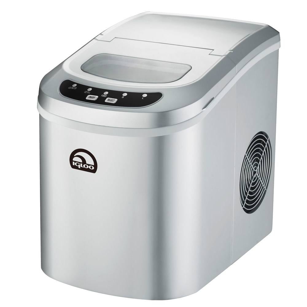 Igloo Portable Countertop Ice Maker ICE102 - Silver - Walmart.com