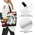 thumbnail image 2 of Yiaed American Bald Eagle Print Handbag for Women Tote Purse Shoulder Bag Large Fashion Hobo Purse Handbag Shopping Tote, 2 of 5