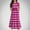 Hot Pink, variant on USSUMA Teen Dresses Short Sleeve Crewneck Stripped Sundress Tunic Empire Waist Flower Girl Dresses Loose Fit Maxi Evening A-Line Dress Black 130