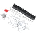 thumbnail image 4 of Surtido de ganchos para tablero perforado, 114 piezas Surtido de ganchos para tablero perforado Juego de ganchos para tablero perforado Surtido de accesorios para ganchos para tablero perforado Diseñ, 4 of 12