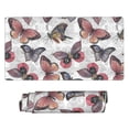 thumbnail image 2 of Kdxio Vintage Butterflies Print Large Gaming Mouse Pad,Non-Slip Base,Water Resist Keyboard Pad for Gamer,Office & Home,29.5 x 15.8 in, 2 of 9