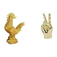 thumbnail image 1 of Figura De Pollo Feng Shui, Decoración Con Gestos De La Mano Y Los Dedos, Estatua De Gallo, Escultura Para El Hogar Creativo, Sala De Estar, Cumpleaños, Aniversarios, Inauguración De La Casa,, 1 of 8