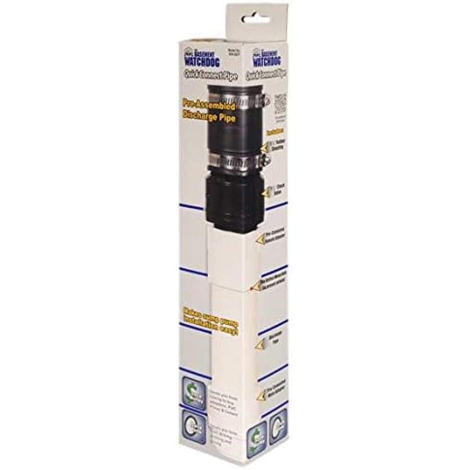 HElectQRIN Model BWQCP Quick Connect Pipe Preassembled Discharge