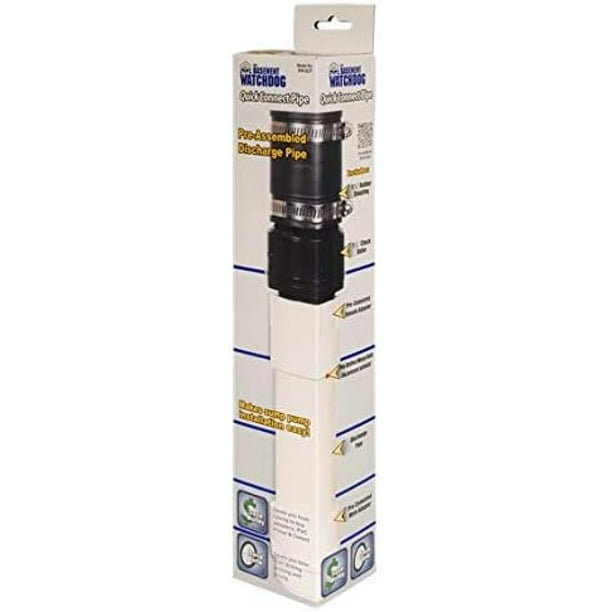 HElectQRIN Model BWQCP Quick Connect Pipe Preassembled Discharge