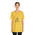 thumbnail image 4 of Drink Coffee Be Awesome Unisex Jersey Short Sleeve Bella Canva T-Shirt, 4 of 12