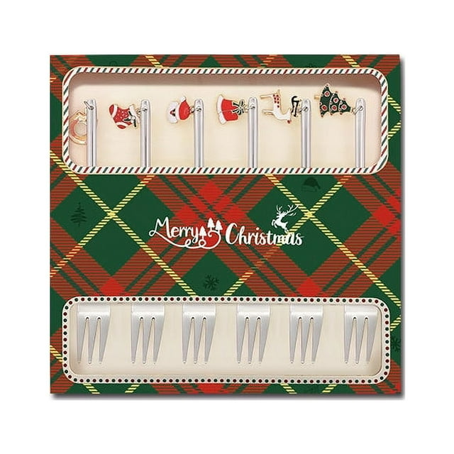 Christmas Party Table Decorations 6 Pack Christmas Table Decorations Christmas Dinnerware Table Decorations Table Decorations for Christmas Party Christmas Dinnerware Sets for 6