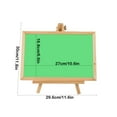thumbnail image 3 of chalkboard sign Store Writing Board with Stand Small Blackboard for Students Wooden Home Decoration Crafts, 3 of 6