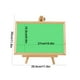 thumbnail image 3 of Pizarra Pequeña con Soporte de Madera | Pizarra con Borde Verde y Blanco para Estudiantes | Pizarra Portátil y Ligera | Letrero Artesanal para Decoración Del Hogar y El Aula | Fácil de Limpiar, 3 of 6