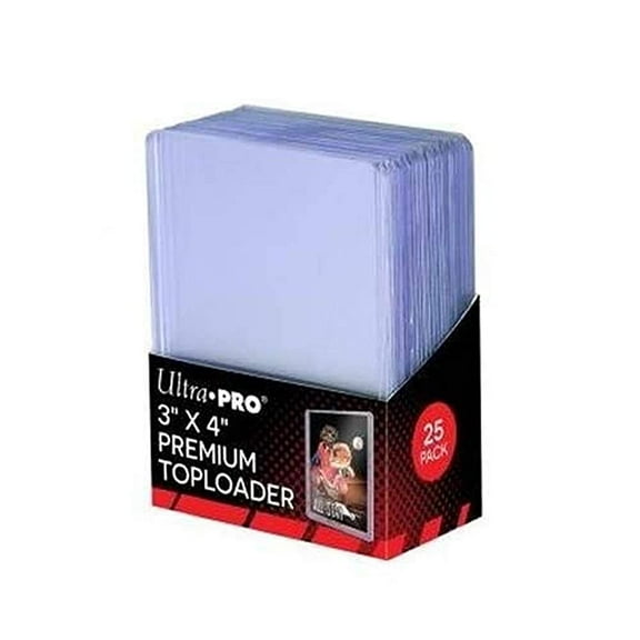 Ultra Pro 3 x 4 Premium Topload Card Holders, 25 Multi-Colored