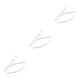 thumbnail image 1 of Qarigey 1 par de correas invisibles transparentes para zapatos para sujetar zapatos sueltos tacones altos mulas Type1 NO1, 1 of 6
