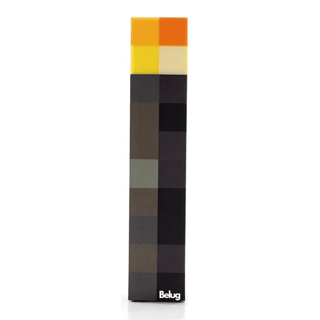 Lámpara Minecraft Luz 2pz Belug, Colores