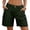 Army Green(Womens Shorts), variant on Cargo Shorts for Women Outdoor Hiking Classic Twill Utility Shorts with Multi Flap Pockets & Cuffed Hem
