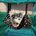 thumbnail image 4 of SPRING PARK Cat Hammocks Bed for Cage,Cat Cage Hammock, Pet Cage Hammock, Reversible Small Pet Hammock for Indoor Cat, and Small Pets, Pet Hanging Bed, Soft Sleepy Pad, 4 of 7