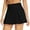 Black, variant on Women Tennis Skirts Inner Shorts Elastic Sports Skorts With Pockets Maternity Skirt Long Skirt with Pockets Women's plus Skirts Corduroy Mini Skirt Ballet Skirts Mini Crib Skirt Poodle Skirt for Girls