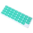 thumbnail image 2 of EGNMCR Tools&Home Improvement Monthly Pills Organizer With Lid Arthritis Friendly EasyOpen Lids 31 Removable Daily Pills Pods Date Reminder Travel Case For Vitamins Medications storage boxSS, 2 of 7