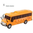 thumbnail image 2 of Gwong Juguete Sanding Bus Toy Iluminación Alta Simulación Escuela inercial Figurine de autobuses para regalo Gwong 30011752, 2 of 6
