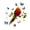 C, variant on OIUR 2Pcs Forest Style Static Window Clings, Colorful Bird Butterfly Branch Wall Stickers, Waterproof Removable Glass Decals for Bedroom Living Room Indoor Outdoor Decor
