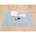 thumbnail image 3 of Unique Bargains Set of 8 Placemats for Dining Table Wipeable Table Mat Blue 18x12Inch, 3 of 7