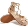 thumbnail image 6 of Ecetana Girls Dress Shoes Ballerina Flats for Wedding Party Bow Comfort Dressy Flat Shoes, 6 of 6