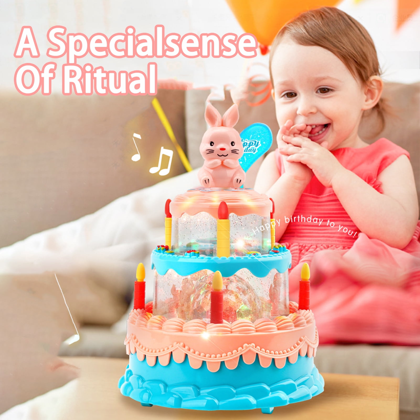 HYDa Electric Toy Exquisite Interesting Goodlooking Cartoon Rotate 360