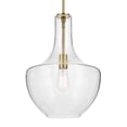 thumbnail image 4 of 42046NBRCS Kichler Lighting Everly - 1-Light Large Pendant with Transitional Style 19.75 Inches Tall by 13.75 Inches Wide-Natural Brass Finish-Clear, 4 of 4